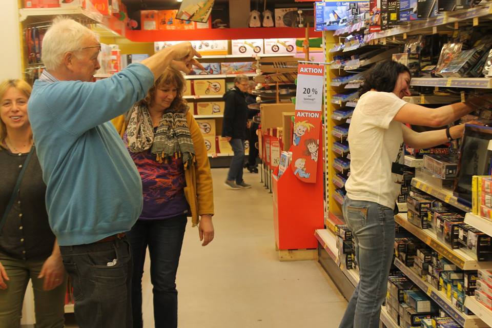 en daar mochten we ook maar één keer binnen hahahahha